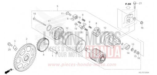 STARTER MOTOR ADV350AS de 2025